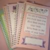 small decorated spiral notebooks1 Decorated Small Spiral Notebook