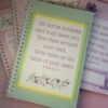 small decorated spiral notebooks small spiral notebooks in pastel colors with stickers