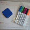 Dry Erase Calendar
