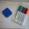 Dry Erase Calendar