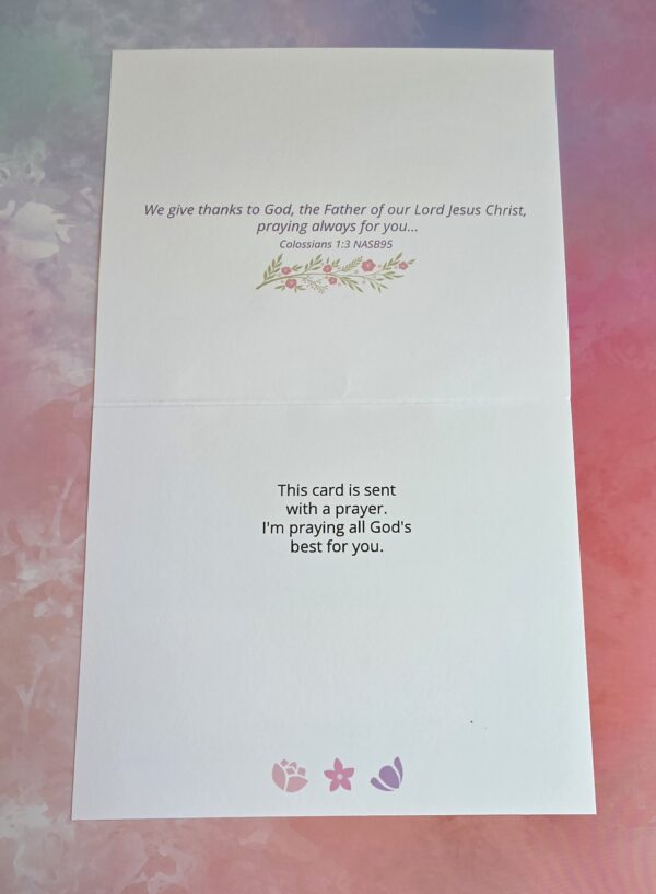 Floral Wreath Birthday Card