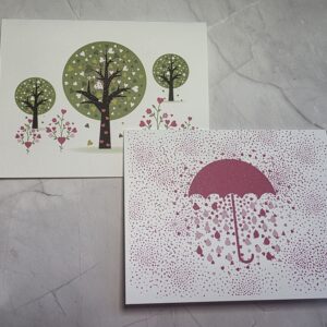 hearts-tree-umbrella Raining-and-Growing-Hearts Two Pack