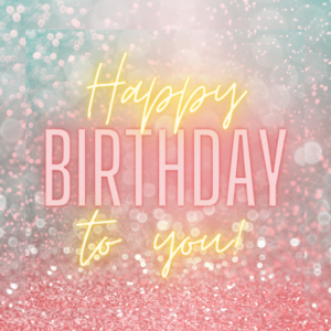 Happy Birthday Sparkle
