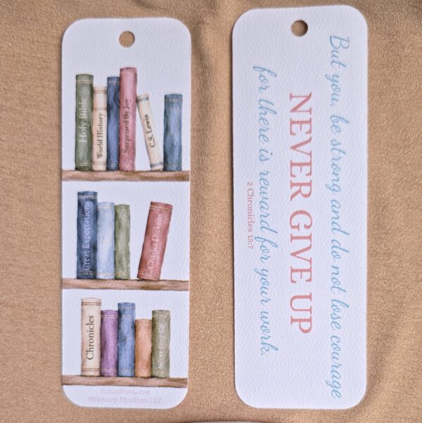 bookmark front and back