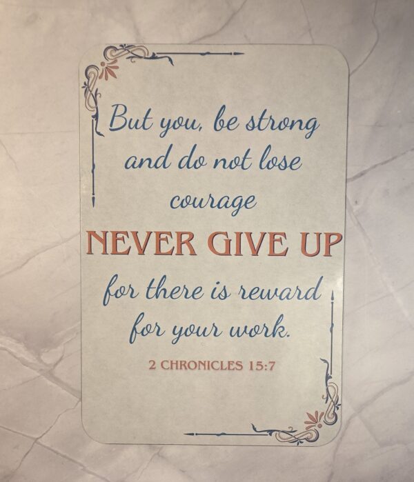 Never Give Up