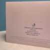 Baby Congratulations Stroller Banner Blocks card