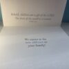 Baby Congratulations Stroller Banner Blocks card